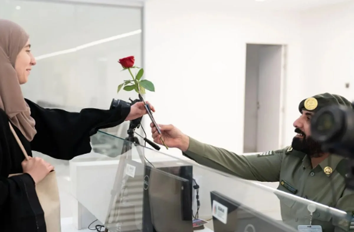 المديرية العامة للجوازات تحتفل بيوم التأسيس السعودي