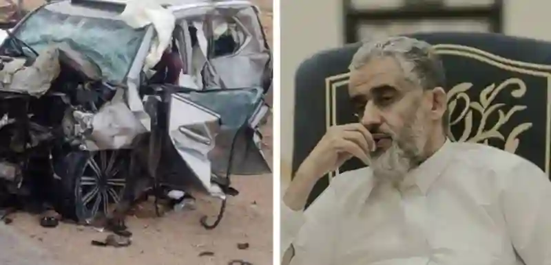 بالصور حادث مروع في المزاحمية يسبب وفاة طبيب مع أفراد عائلته وهم في طريقهم للعمرة 