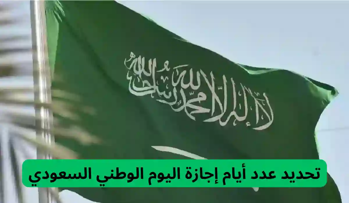 عدد أيام إجازة اليوم الوطني السعودي 1446- 2024 للمدارس والطلاب