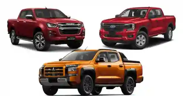 الكشف عن 3 سيارات بيك اب يابانية تنافس تويوتا هايلكس 2025 والكشف عن مواصفاتها وأسعارها كاش وتقسيط في السعودية