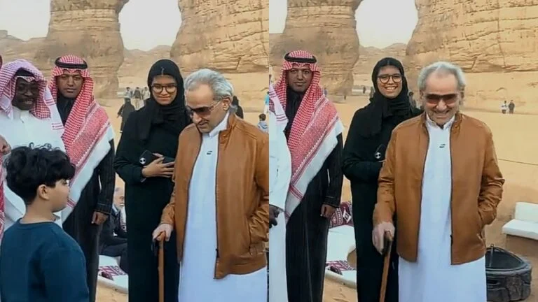 فيديو تحدي بين طفل والوليد بن طلال ينتهي بمفاجأة 