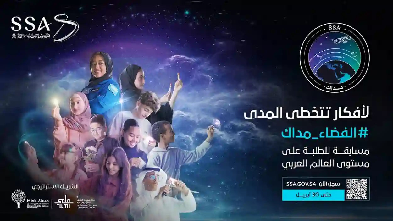 مسابقة الفضاء مداك السعودية تجذب 80 ألف وتصفي 100 مشاركة للمراحل النهائية من 22 دولة عربية