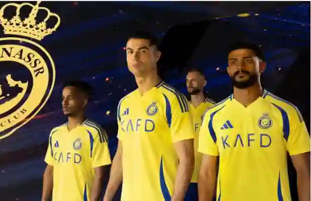 تصاميم مذهلة لملابس نادي النصر في موسم 2024 - 2025 بالشراكة بين النصر وأديداس 