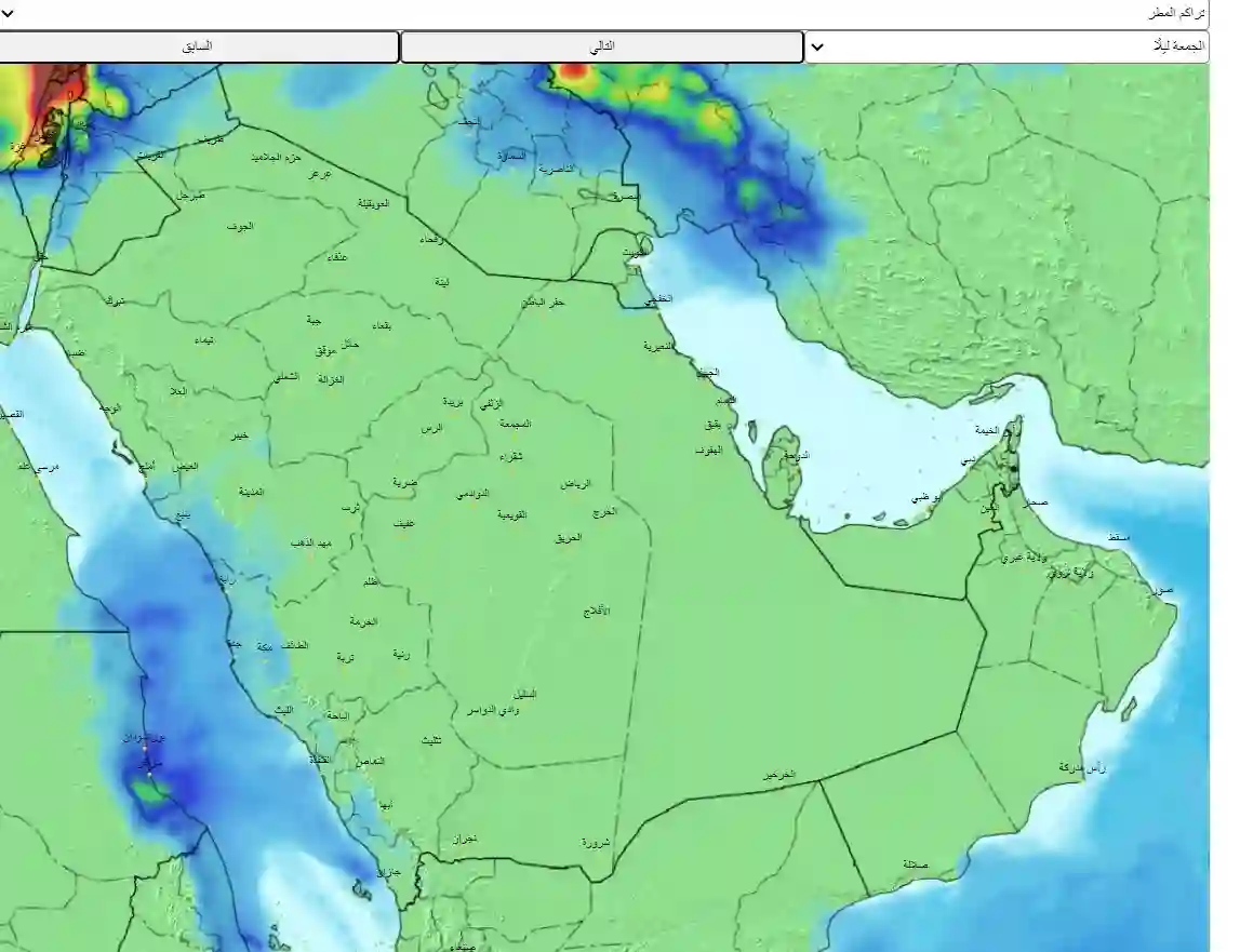 تحذير من موجة رياح باردة جداً على هذه المدن في السعودية الجمعة والسبت انتبهو لاطفالكم 