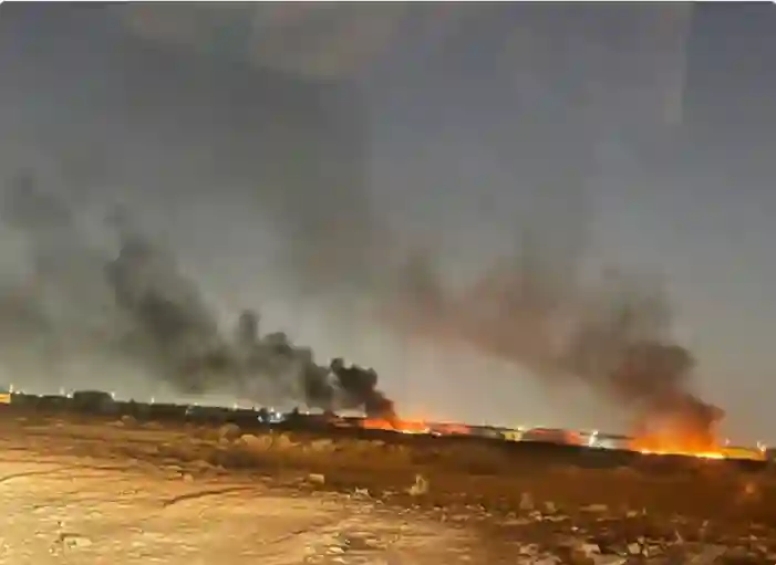 تطورات خطيرة في حرائق الصناعية والسموم تصل بيوت المواطنين في الشفا وتحذر عاجل من الدفاع المدني 