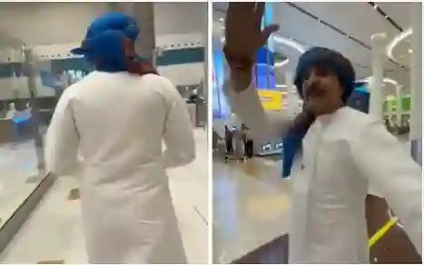 عبد الله بالخير يثير السخط في السعودية بهذا الفيديو من مطار دبي 