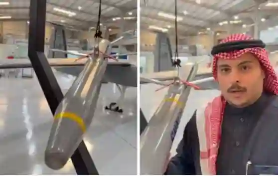 الكشف عن أول صاروخ سعودي يتم تركيبه على طائرات الدرون ويغير حسابات القوة في المنطقة 