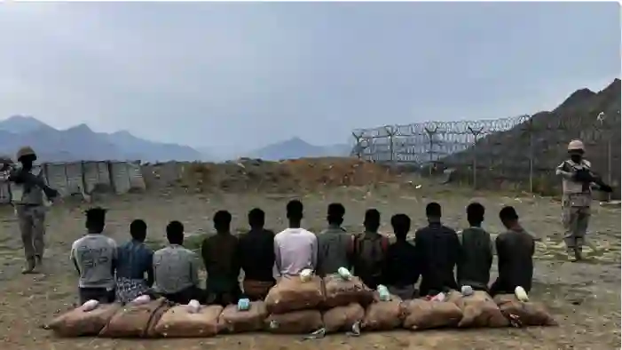 عملية كبيرة على الحدود السعودية اليمنية تحبط مخطط إجرامي خطير 