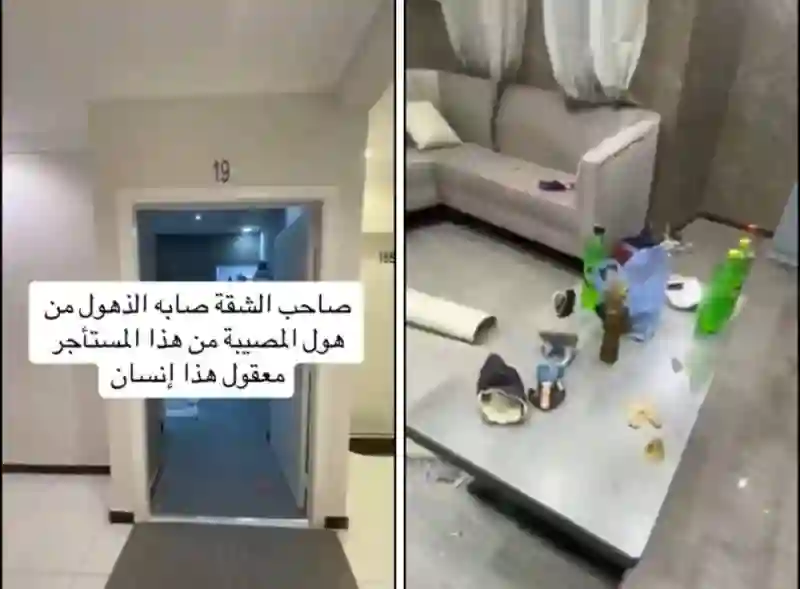 فيديو مواطن أجر شقته مفروشة لمدة يوم واحد فحولها المستأجر الى خرابة حرفياً 