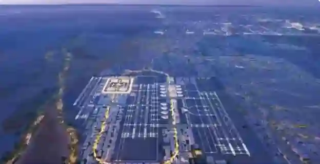 تقرير يكشف الميزات في مطار الملك سلمان الجديد في الرياض وأسباب تفوقه على مطار دبي والدوحة 