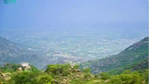 شاهد جازان تبهر بطبيعتها الساحرة العيون والعقول كأنها قطعة من سويسرا 