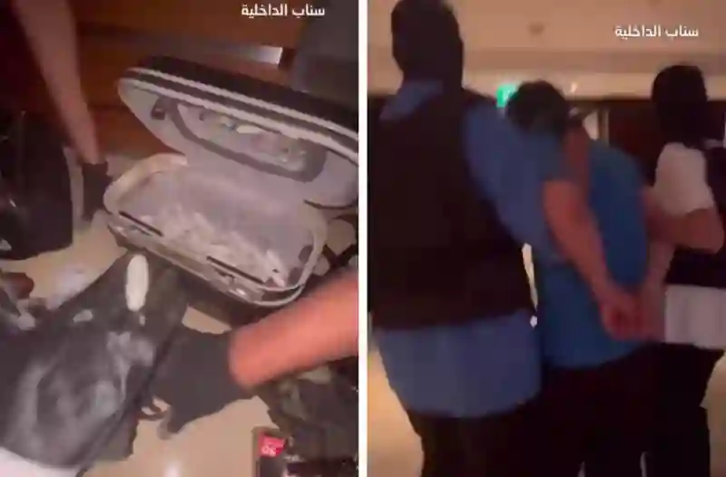 فيديو لعملية اقتحام هولودية من رجال الأمن لوكر عصابة محترفة في ترويج وتبيع المخدرات في الر