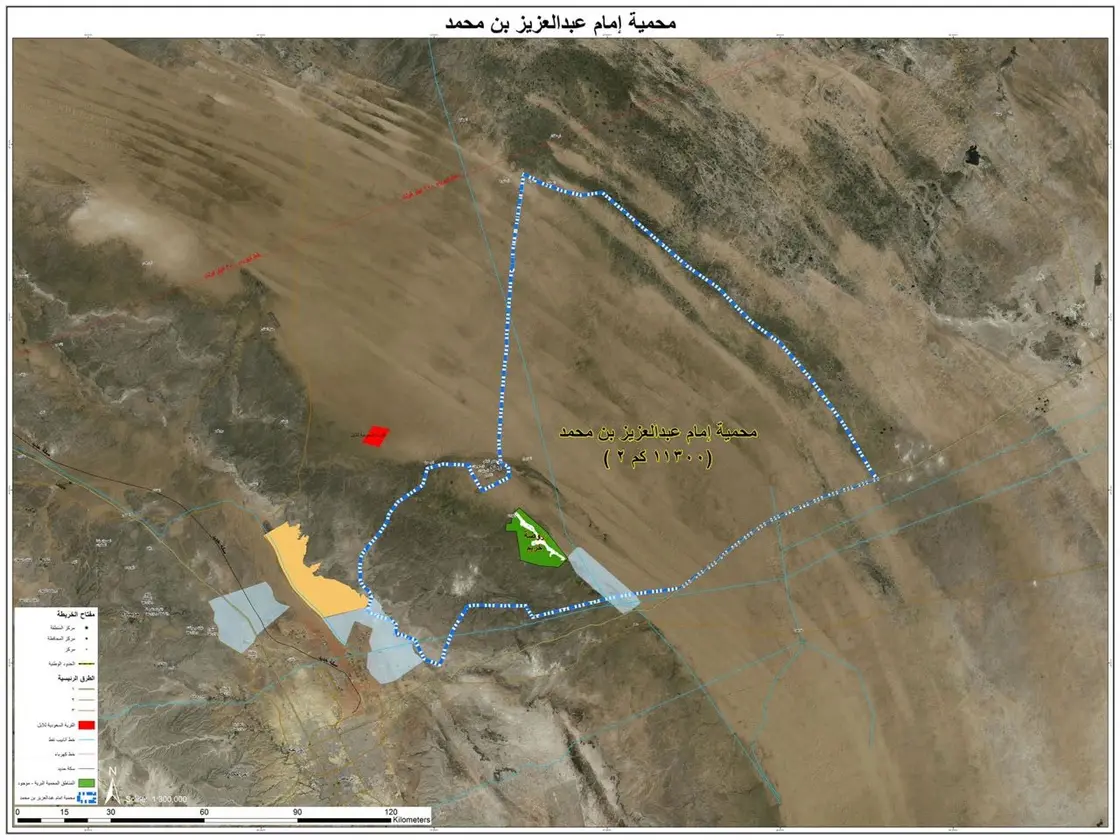 أين تقع محميات الملك سلمان؟ 