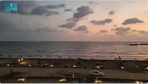 شاهد كيف غيرت الهطولات المطرية شكل مدينة جازان 