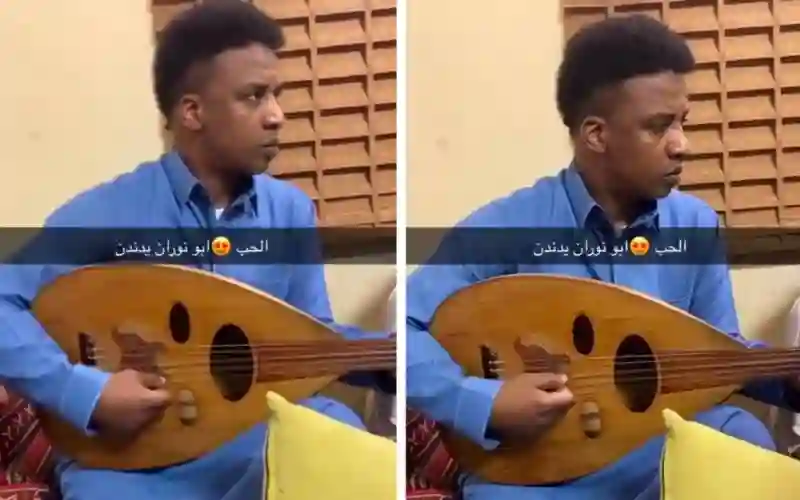 فيديو محمد نور يظهر وهو يعزف لحن جميل على العود