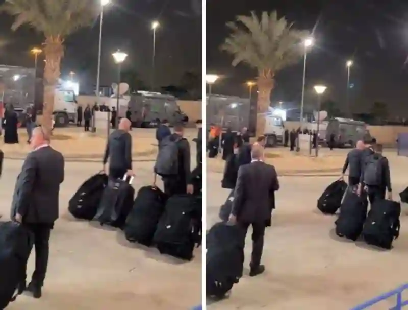 فيديو لحظة انسحاب غالاتا ساراي من السوبر التركي في الرياض 