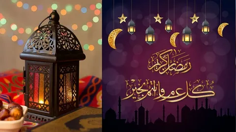 أفكار زينة باب البيت بمناسبة شهر رمضان 1445 - 2024 