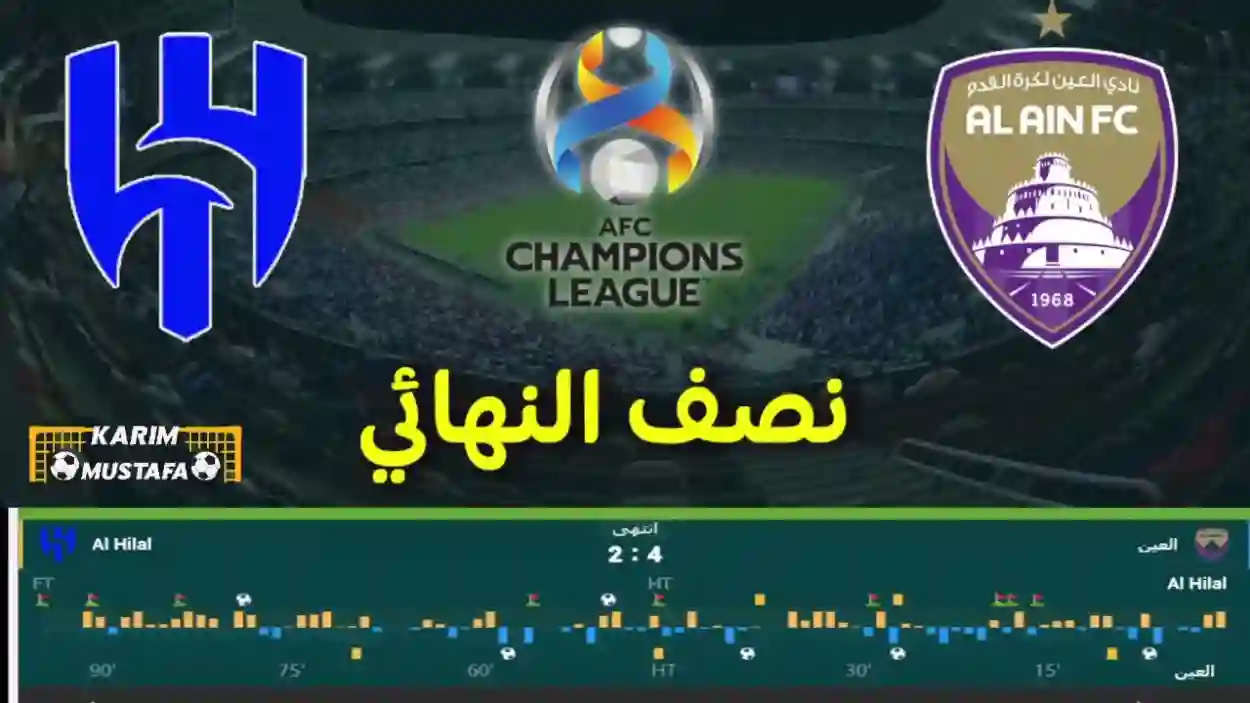 مباراة الهلال والعين